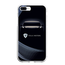 Чехол для iPhone 7Plus/8 Plus матовый с принтом Tesla Model 3 в Белгороде, Силикон | Область печати: задняя сторона чехла, без боковых панелей | auto | car | cars | coil | electro | elon | future | logo | moto | motors | musk | pixel | tesla | авто | автомобили | автомобиль | будущее | илон | лого | логотип | маск | мото | моторс | символ | тесла | электричество | электро