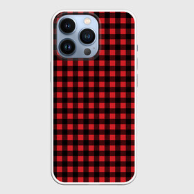 Чехол для iPhone 13 Pro с принтом Красная Клетка (Дровосек) в Белгороде,  |  | cell | cells | flannel | pattern | red | shirt | texture | woodcutter | дровосек | дровосека | клетка | клетку | красная | красный | паттерн | рубашка | текстура | узор | фланнелевая | фланнель