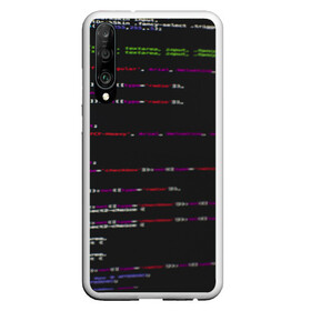 Чехол для Honor P30 с принтом Программный код в Белгороде, Силикон | Область печати: задняя сторона чехла, без боковых панелей | Тематика изображения на принте: computer code | hacker | html | it | php | technology | код | компьютеры | материнская плата | программист | хакер