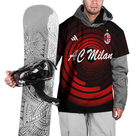 Накидка на куртку 3D с принтом AC Milan  в Белгороде, 100% полиэстер |  | ac milan | i rossoneri | il diavolo | дьяволы | италия | итальянский | клуб | красно чёрные | лидер | лучший | милан | профессиональный | рекордсмен | самый | спортивный | суперкубок | успешный | форма