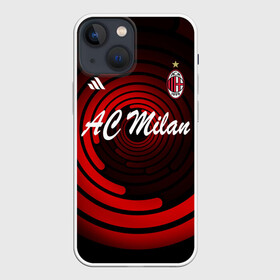Чехол для iPhone 13 mini с принтом AC Milan в Белгороде,  |  | ac milan | i rossoneri | il diavolo | дьяволы | италия | итальянский | клуб | красно чёрные | лидер | лучший | милан | профессиональный | рекордсмен | самый | спортивный | суперкубок | успешный | форма