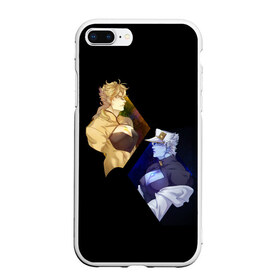 Чехол для iPhone 7Plus/8 Plus матовый с принтом JoJos Bizarre Adventure в Белгороде, Силикон | Область печати: задняя сторона чехла, без боковых панелей | bizarre adventure | jojo | jojo no kimyou na bouken | jojos bizarre adventure | джоджо | невероятное приключение джоджо