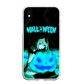 Чехол для iPhone XS Max матовый с принтом Halloween в Белгороде, Силикон | Область печати: задняя сторона чехла, без боковых панелей | аниме | ведьма | девушка | зомби | ирландия | кладбище | колдун | кости | кошки | летучие | луна | мертвец | мёртвые | монстры | мыши | ночь | оборотни | пауки | паутина | подарок | праздник | свет | свечи