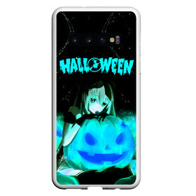 Чехол для Samsung Galaxy S10 с принтом Halloween в Белгороде, Силикон | Область печати: задняя сторона чехла, без боковых панелей | Тематика изображения на принте: аниме | ведьма | девушка | зомби | ирландия | кладбище | колдун | кости | кошки | летучие | луна | мертвец | мёртвые | монстры | мыши | ночь | оборотни | пауки | паутина | подарок | праздник | свет | свечи