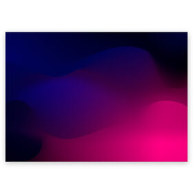 Поздравительная открытка с принтом Abstract simple colors в Белгороде, 100% бумага | плотность бумаги 280 г/м2, матовая, на обратной стороне линовка и место для марки
 | abstract | blue | gradient | iphone | red | theme | абстракция | айфон | градиент | заставка | тема