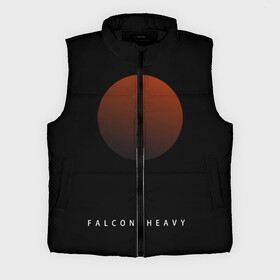 Мужской жилет утепленный 3D с принтом Falcon Heavy в Белгороде,  |  | falcon heavy | ilon mask | spacex | tesla | tesla roadster | илон маск | спейс икс | спейс экс | тесла | тесла родстер