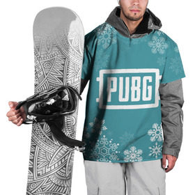 Накидка на куртку 3D с принтом PUBG Новогодний в Белгороде, 100% полиэстер |  | Тематика изображения на принте: 