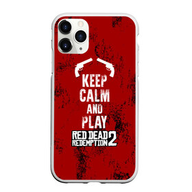 Чехол для iPhone 11 Pro Max матовый с принтом RDR2 в Белгороде, Силикон |  | game | gamer | keep calm | rdr2 | red dead redemption 2 | rockstar studios | игры