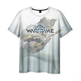 Мужская футболка 3D с принтом Warframe в Белгороде, 100% полиэфир | прямой крой, круглый вырез горловины, длина до линии бедер | Тематика изображения на принте: warframe | варфрейм
