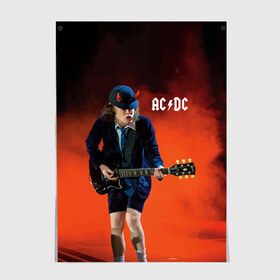 Постер с принтом AC/DC в Белгороде, 100% бумага
 | бумага, плотность 150 мг. Матовая, но за счет высокого коэффициента гладкости имеет небольшой блеск и дает на свету блики, но в отличии от глянцевой бумаги не покрыта лаком | ac d.c. | ac dc | acdc | angus | back | bad | black | chrome | guitar | hard | hell | highway | mucis | red | rock | smoke | young | ангус | гитара | группа | диси | дым | красный | музыка | рок | тяжелый | эйси | эйсидиси | янг