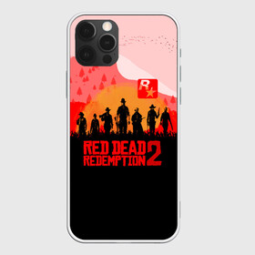 Чехол для iPhone 12 Pro с принтом RED DEAD REDEMPTION 2 в Белгороде, силикон | область печати: задняя сторона чехла, без боковых панелей | game | red dead | red dead redemption 2 | redemption 2 | rockstar games | бандиты | дикий запад | игры | ковбои | оружие