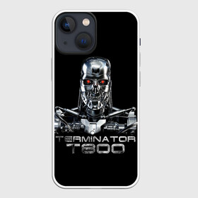 Чехол для iPhone 13 mini с принтом Терминатор  Т800, в Белгороде,  |  | Тематика изображения на принте: cinema | robot | skull | t800 | terminator | кино | робот | т800 | терминатор | череп