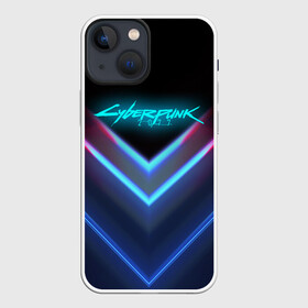 Чехол для iPhone 13 mini с принтом CYBERPUNK 2077 NEON | НЕОН в Белгороде,  |  | 2019 | cd project red | cyberpunk 2077 | future | hack | night city | samurai | sci fi | андроиды | безумие | будущее | киберпанк 2077 | логотип | роботы | самураи | фантастика | цифры