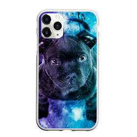 Чехол для iPhone 11 Pro Max матовый с принтом Милый пёс в Белгороде, Силикон |  | dog | бульдог | собака | черный