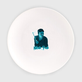 Тарелка с принтом Никола Тесла в Белгороде, фарфор | диаметр - 210 мм
диаметр для нанесения принта - 120 мм | известная личность | надпись | никола тесла | пародия | портрет | свет | текст | ток | физик | электричество