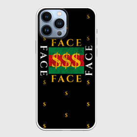 Чехол для iPhone 13 Pro Max с принтом FACE GG Style в Белгороде,  |  | dark | eshkere | face | gucci | gussi | hate | hip | love | rap | raper | rapper | russian | tattoo | антибренд | гуси | гусси | гучи | гуччи | дремин | иван | мрачный | репер | русский | рэп | рэпер | тату | фэйс | хип | хоп | эщкере