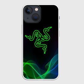 Чехол для iPhone 13 mini с принтом SDC в Белгороде,  |  | 101 | brand | company | gamer | green | logo | mamba | naga | player | razer | rzr | snake | бренд | железо | зеленый | змея | компания | лого | рейзер | софт