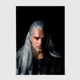 Постер с принтом The Witcher. Geralt of Rivia в Белгороде, 100% бумага
 | бумага, плотность 150 мг. Матовая, но за счет высокого коэффициента гладкости имеет небольшой блеск и дает на свету блики, но в отличии от глянцевой бумаги не покрыта лаком | andrzej | cavill | ciri | cirilla | geralt | henry | netflix | rivia | sapkowski | witcher | yennefer | анджей | ведьмак | генри | геральт | йеннифэр | кавилл | ривия | сапковский | цири | цирилла