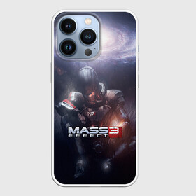 Чехол для iPhone 13 Pro с принтом MASS EFFECT 3 в Белгороде,  |  | amdromeda initiative | andromeda | game | gun | hemet | n7 | rifle | ryder | soldier | space | star | weapon
