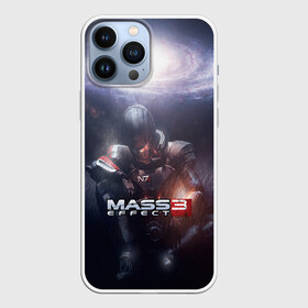 Чехол для iPhone 13 Pro Max с принтом MASS EFFECT 3 в Белгороде,  |  | amdromeda initiative | andromeda | game | gun | hemet | n7 | rifle | ryder | soldier | space | star | weapon