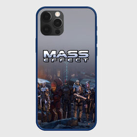 Чехол для iPhone 12 Pro с принтом Mass Effect в Белгороде, силикон | область печати: задняя сторона чехла, без боковых панелей | Тематика изображения на принте: amdromeda initiative | andromeda | game | gun | hemet | n7 | rifle | ryder | soldier | space | star | weapon