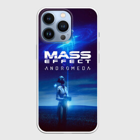 Чехол для iPhone 13 Pro с принтом MASS EFFECT ANDROMEDA в Белгороде,  |  | amdromeda initiative | andromeda | game | gun | hemet | n7 | rifle | ryder | soldier | space | star | weapon
