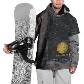 Накидка на куртку 3D с принтом Gazgolder в Белгороде, 100% полиэстер |  | gazgolder | баста | вася вакуленко | газгольдер | клубаре | ноггано | сансара