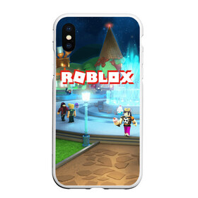 Чехол для iPhone XS Max матовый с принтом ROBLOX в Белгороде, Силикон | Область печати: задняя сторона чехла, без боковых панелей | block | lego | logo | minecraft | online | oof | quest | roblocks | roblockx | roblox | studio | блок | блоки | голова | игра | игры | квест | лего | лицо | лого | логотип | майнкрафт | онлайн | роблокс | символ | студия