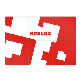 Магнитный плакат 3Х2 с принтом ROBLOX Red в Белгороде, Полимерный материал с магнитным слоем | 6 деталей размером 9*9 см | block | lego | logo | minecraft | online | oof | quest | roblocks | roblockx | roblox | studio | блок | блоки | голова | игра | игры | квест | лего | лицо | лого | логотип | майнкрафт | онлайн | роблокс | символ | студия