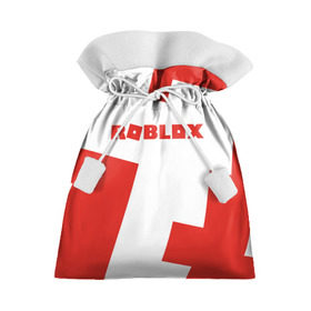 Подарочный 3D мешок с принтом ROBLOX Red в Белгороде, 100% полиэстер | Размер: 29*39 см | Тематика изображения на принте: block | lego | logo | minecraft | online | oof | quest | roblocks | roblockx | roblox | studio | блок | блоки | голова | игра | игры | квест | лего | лицо | лого | логотип | майнкрафт | онлайн | роблокс | символ | студия