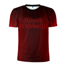 Мужская футболка 3D спортивная с принтом Black Sabbath в Белгороде, 100% полиэстер с улучшенными характеристиками | приталенный силуэт, круглая горловина, широкие плечи, сужается к линии бедра | бирмингем | британская | группа | иэн гиллан | оззи осборн | рок | ронни джеймс дио | тони айомми | хард