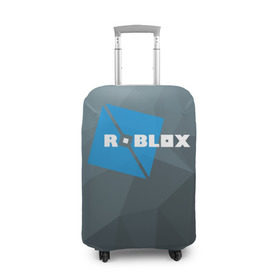Чехол для чемодана 3D с принтом Roblox Studio в Белгороде, 86% полиэфир, 14% спандекс | двустороннее нанесение принта, прорези для ручек и колес | block | lego | logo | minecraft | online | oof | quest | roblocks | roblockx | roblox | studio | блок | блоки | голова | игра | игры | квест | лего | лицо | лого | логотип | майнкрафт | онлайн | роблокс | символ | студия
