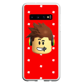 Чехол для Samsung Galaxy S10 с принтом ROBLOX Head в Белгороде, Силикон | Область печати: задняя сторона чехла, без боковых панелей | lego | logo | meme | memes | minecraft | oof | quest | roblocks | roblockx | roblox | studio | блок | блоки | голова | игра | игры | квест | лего | лицо | лого | логотип | майнкрафт | мем | мемы | онлайн | роблокс | студия