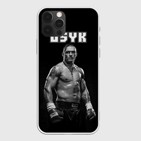 Чехол для iPhone 12 Pro с принтом USYK в Белгороде, силикон | область печати: задняя сторона чехла, без боковых панелей | александр усик | одежда усик | олександр усик | усик | усик магазин