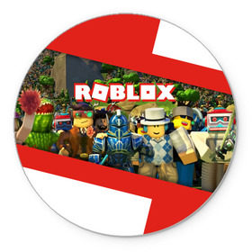 Коврик для мышки круглый с принтом ROBLOX в Белгороде, резина и полиэстер | круглая форма, изображение наносится на всю лицевую часть | lego | logo | meme | memes | minecraft | oof | quest | roblocks | roblockx | roblox | studio | блок | блоки | голова | игра | игры | квест | лего | лицо | лого | логотип | майнкрафт | мем | мемы | онлайн | роблокс | студия