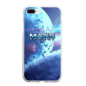 Чехол для iPhone 7Plus/8 Plus матовый с принтом MASS EFFECT в Белгороде, Силикон | Область печати: задняя сторона чехла, без боковых панелей | amdromeda initiative | andromeda | game | gun | hemet | n7 | rifle | ryder | soldier | space | star | weapon