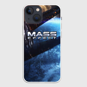 Чехол для iPhone 13 mini с принтом MASS EFFECT в Белгороде,  |  | amdromeda initiative | andromeda | game | gun | hemet | n7 | rifle | ryder | soldier | space | star | weapon