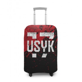Чехол для чемодана 3D с принтом USYK 17 Blood в Белгороде, 86% полиэфир, 14% спандекс | двустороннее нанесение принта, прорези для ручек и колес | bellew | box | boxing | fight | mma | tony | ufc | ukraine | usyk | weight | белью | боец | бой | бокс | боксер | боксеры | вес | лого | логотип | мира | тони | тяжеловес | тяжелый | украина | украинец | усик | чемпион