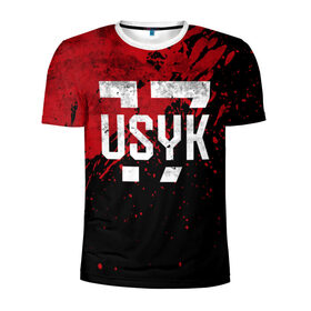 Мужская футболка 3D спортивная с принтом USYK 17 Blood в Белгороде, 100% полиэстер с улучшенными характеристиками | приталенный силуэт, круглая горловина, широкие плечи, сужается к линии бедра | bellew | box | boxing | fight | mma | tony | ufc | ukraine | usyk | weight | белью | боец | бой | бокс | боксер | боксеры | вес | лого | логотип | мира | тони | тяжеловес | тяжелый | украина | украинец | усик | чемпион