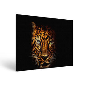 Холст прямоугольный с принтом Ягуар в Белгороде, 100% ПВХ |  | гепард | кошка | леопард | охотник | тигр | хищник | ягуар