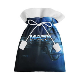 Подарочный 3D мешок с принтом MASS EFFECT в Белгороде, 100% полиэстер | Размер: 29*39 см | 