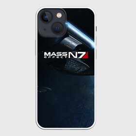 Чехол для iPhone 13 mini с принтом MASS EFFECT N7 в Белгороде,  |  | amdromeda initiative | andromeda | game | gun | hemet | n7 | rifle | ryder | soldier | space | star | weapon