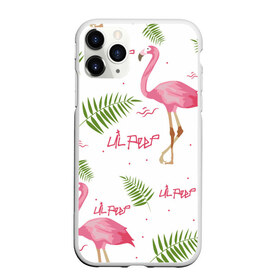 Чехол для iPhone 11 Pro матовый с принтом Lil Peep pink flamingo в Белгороде, Силикон |  | benz truck | girls. pink | gustav hr | hip hop | lil | lil peep | peep | rap | лил | лилпип | листья | пальма | пальмы | пип | розовый | рэп | фламинго | хип хоп | эмо | эмо реп