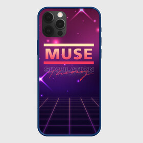 Чехол для iPhone 12 Pro с принтом Muse: Simulation Theory в Белгороде, силикон | область печати: задняя сторона чехла, без боковых панелей | alternative | music | retro | rock | simulation | theory | альбом | альтернатива | альтернативная | беллами | музыка | мьюз | мэтью | ретро | рок