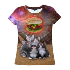 Женская футболка 3D с принтом Египетские Коты в Белгороде, 100% полиэфир ( синтетическое хлопкоподобное полотно) | прямой крой, круглый вырез горловины, длина до линии бедер | cat | cosmos | egypt | fast | fastfood | food | meme | party | space | вечеринка | египет | еда | иллюминаты | космос | кошак | кошка | масоны | мем | песок | пирамиды | пицца | пустыня | фастфуд