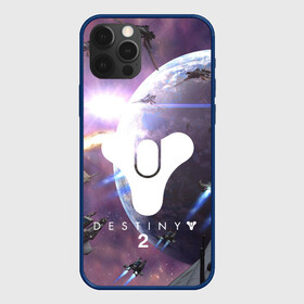 Чехол для iPhone 12 Pro с принтом DESTINY 2 в Белгороде, силикон | область печати: задняя сторона чехла, без боковых панелей | action | destiny | destiny 2 | fantasy | game | hunter | online | titan | traveller | warlock | игры | космос | шутер