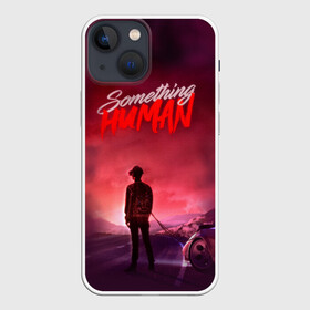 Чехол для iPhone 13 mini с принтом Something human в Белгороде,  |  | Тематика изображения на принте: matthew bellamy | muse | simulation theory | мьюз | мэт бэллами | мэтью беллами