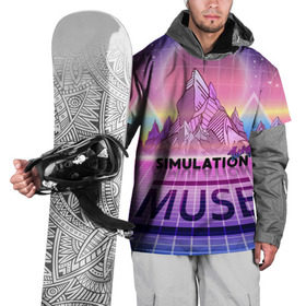 Накидка на куртку 3D с принтом Simulation Theory. Muse в Белгороде, 100% полиэстер |  | matthew bellamy | muse | simulation theory | мьюз | мэт бэллами | мэтью беллами
