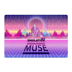 Магнитный плакат 3Х2 с принтом Simulation Theory. Muse в Белгороде, Полимерный материал с магнитным слоем | 6 деталей размером 9*9 см | Тематика изображения на принте: matthew bellamy | muse | simulation theory | мьюз | мэт бэллами | мэтью беллами