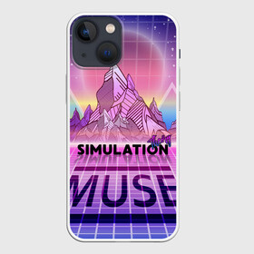 Чехол для iPhone 13 mini с принтом Simulation Theory. Muse в Белгороде,  |  | Тематика изображения на принте: matthew bellamy | muse | simulation theory | мьюз | мэт бэллами | мэтью беллами